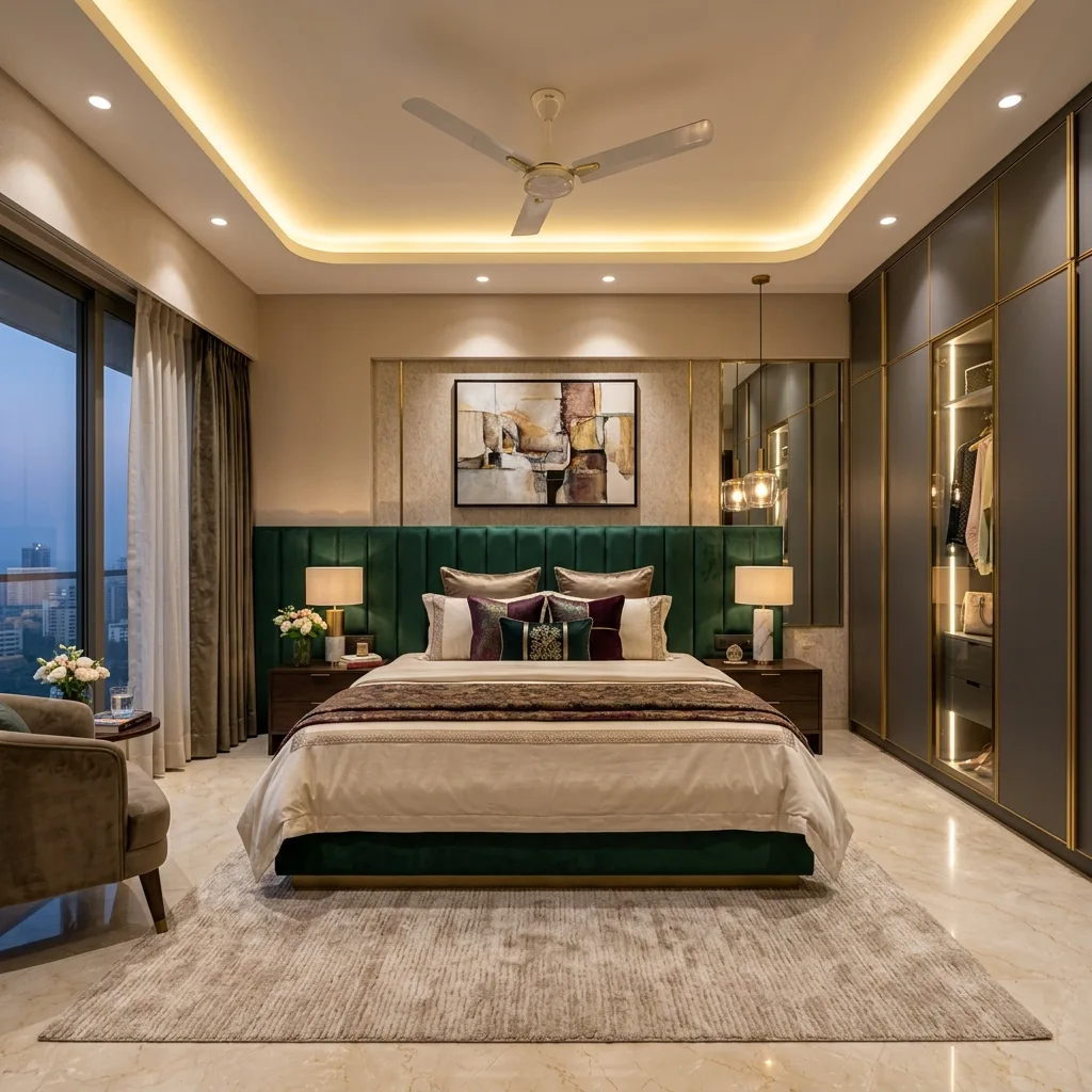Contemporary bedroom design inspiration